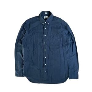 Taylor Stitch Black Utility Shirt Size 40 US Large Mens Long Sleeve